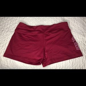 I Am Becoming workout shorts